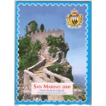2009 San Marino , Libro Ufficiale Annuale delle emissioni Filateliche , Francobolli , Foglietti - MNH**