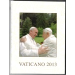 2013 Vaticano , Raccolta annuale delle emissioni Filateliche - Francobolli nuovi all'interno MNH**