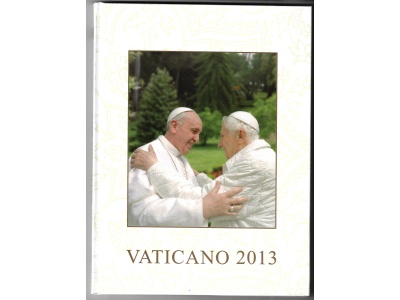 2013 Vaticano , Raccolta annuale delle emissioni Filateliche - Francobolli nuovi all'interno MNH**