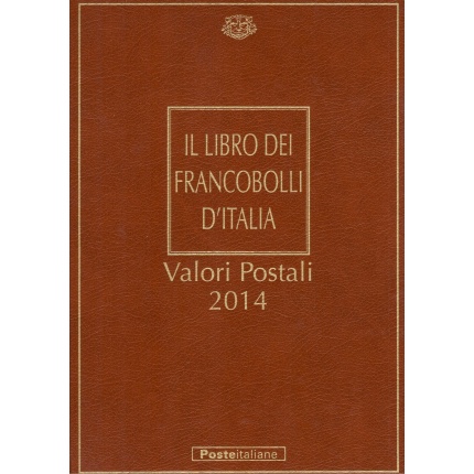 2014 ITALIA , Libro dei Francobolli d'Italia , Francobolli nuovi e perfetti , MNH**
