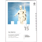2015 San Marino , Libro Ufficiale Annuale delle emissioni Filateliche , Francobolli , Foglietti - MNH**