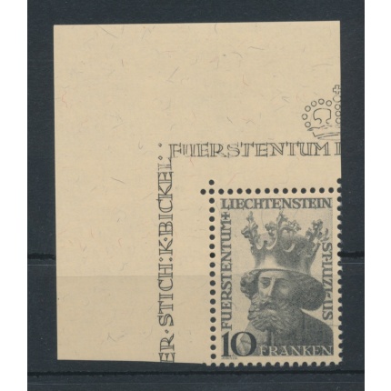 1946 Liechtenstein - n. 222 , Effige di San Lucio Patrono del Principato ,  MNH**  - Angolo di Foglio