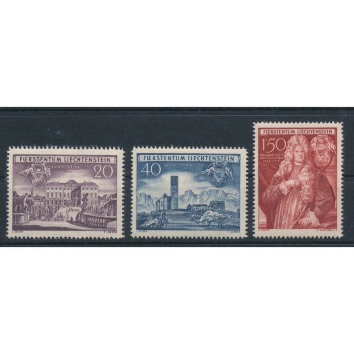 1949 Liechtenstein - n. 243/45 , Annessione Schellenberg ,  MNH**