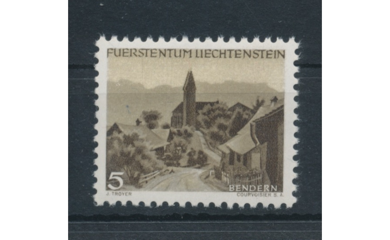 1949 Liechtenstein - n. 246 , Tipo del n. 200 in colore diverso ,  MNH**