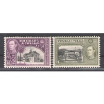 1938-44 Trinidad and Tobago - Stanley Gibbons n. 252-53 - MLH*