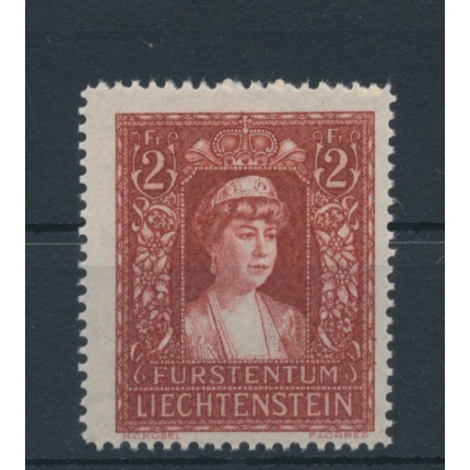 1935 Liechtenstein, n° 129 , Effige della Principessa Elsa 1 val, NMH**