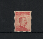 1916 Italia - Regno, n. 107 , 20 cent arancio , Vittorio Emanuele III , Senza Filigrana - MNH**