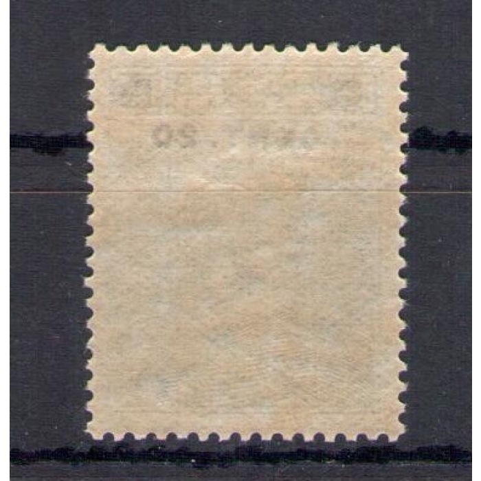 1916 Italia - Regno, n. 106 , 20 cent su 15 cant grigio nero , Vittorio Emanuele III - MNH**