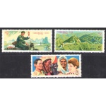 1974 CINA - Michel n. 1195-97 - Anniversario Upu - MNH**