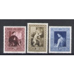 1942 Liechtenstein - Quadri , n. 268-70 , 3 valori - MNH**