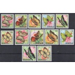 1968 Burundi, Yvert e Tellier n. 270/85 - Farfalle - MNH**