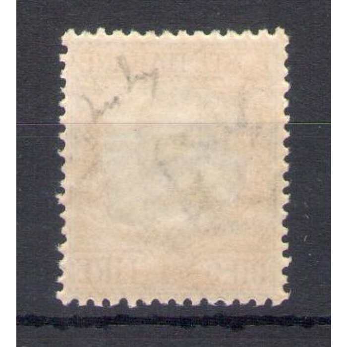 1910 Italia - Regno, n. 91 , 10 Lire oliva e rosa , tipo Floreale - MNH**