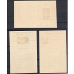 1962 Corea del Sud - Iscrizione in Inglese - Yvert 50/52 - 3 Foglietti - MNH**