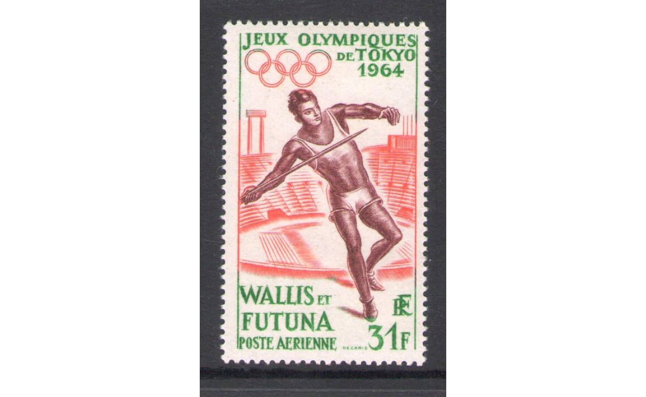 1964 Wallis et Futuna - Yvert n. 21 - Giochi Olimpici Tokyo - MNH**