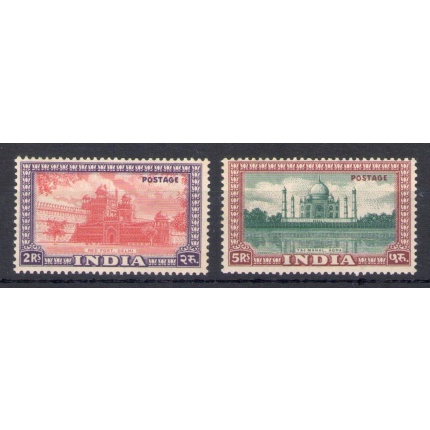 1949-52 India - Stanley Gibbson n. 321-322 - MNH**