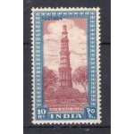 1949-52 India - Stanley Gibbson n. 323b - purple brown and blue - MNH**