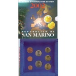 2002 Repubblica di San Marino, Monete Divisionali, Serie completa FDC
