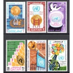 1970 QATAR, SG n. 337/42 - Nazioni Unite - MNH**