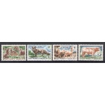 1964 Saint Pierre et Miquelon, Animali - Yvert n. 372/75 - MNH**