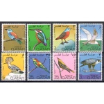 1972 QATAR, SG n. 391/98 - Uccelli - MNH**