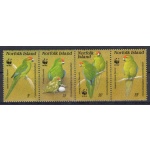 1987 Norfolk, Yvert 413/16 - Pappagallo - MNH**