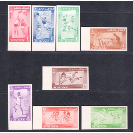 1964 Giordania - Yvert n. 4815/22 - Giochi Olimpici - MNH**