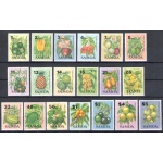 1983/84 Samoa  - Serie Ordinaria  SYvert n. 537/46+547/52+557/59 -MNH**