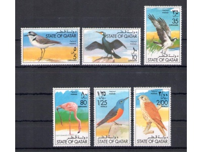 1976 QATAR, SG n. 608/13 - Uccelli - MNH**