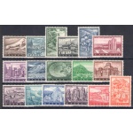 1961 GRECIA - Turistica, Yvert n. 726/42 , 17 valori ,  MNH**