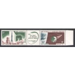 1966 TAAF - Posta Aerea - Yvert  n. 11a - Trittico Spazio - MNH**