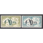 1956 TAAF - Posta Aerea - Yvert  n. 2/3 Fauna - MNH**