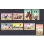 1976 Bahrain, Stanley Gibbons n. 223a/h - Cavalli - MNH**