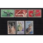 1955 LAOS - SG 43/48 - Nuova valuta - Ramayana - MNH**