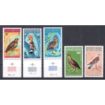 1972-75 Territoire des Afars et des Issas - Yvert 68/71+105 - Uccelli - MNH**