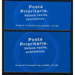 1999 Italia - Repubblica , Libretti Posta Prioritaria n. 19/20 - MNH**