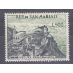 1958 San Marino, n. 475 - 500 Lire grigio e verde - MNH**