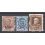 1928-29 LIBIA, Michetti n. 78/80 - MNH** - Ben Centrati