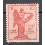1921 Italia - Regno, 10 c carminio Vittoria n. 120a - MNH**