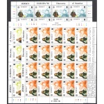 1992 EUROPA CEPT, Jersey, 3 Minifogli - MNH**
