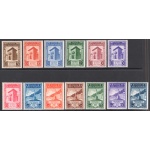 1943 SAN MARINO, n. 240/52 Ventennale dei Fasci Sammarinesi, Non Emessi - MNH**