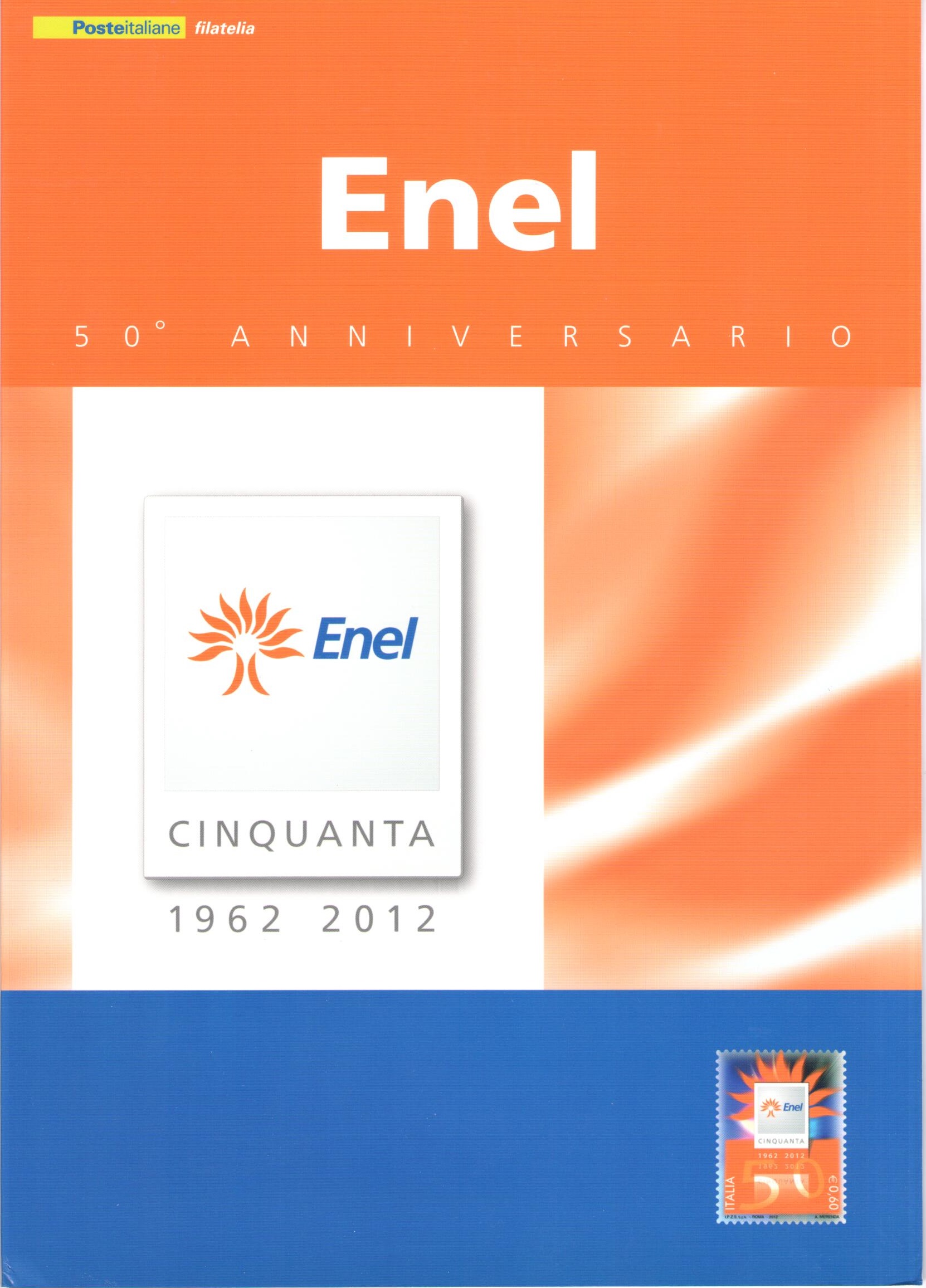 2012 Italia - Repubblica , Folder - Enel n. 329 - MNH**