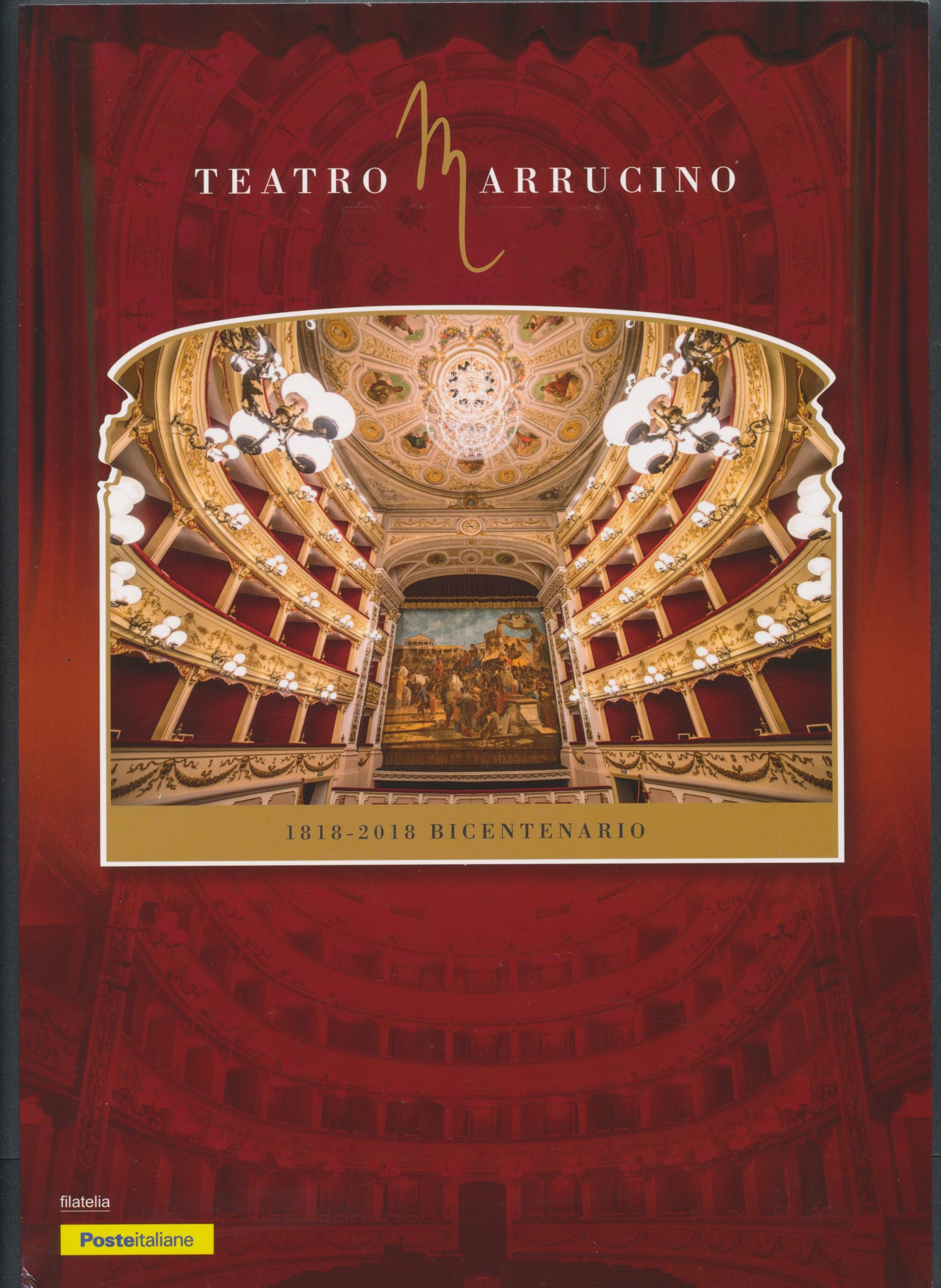 2018 Italia - Repubblica , Folder - Teatro Marrucino n. 561 - MNH**