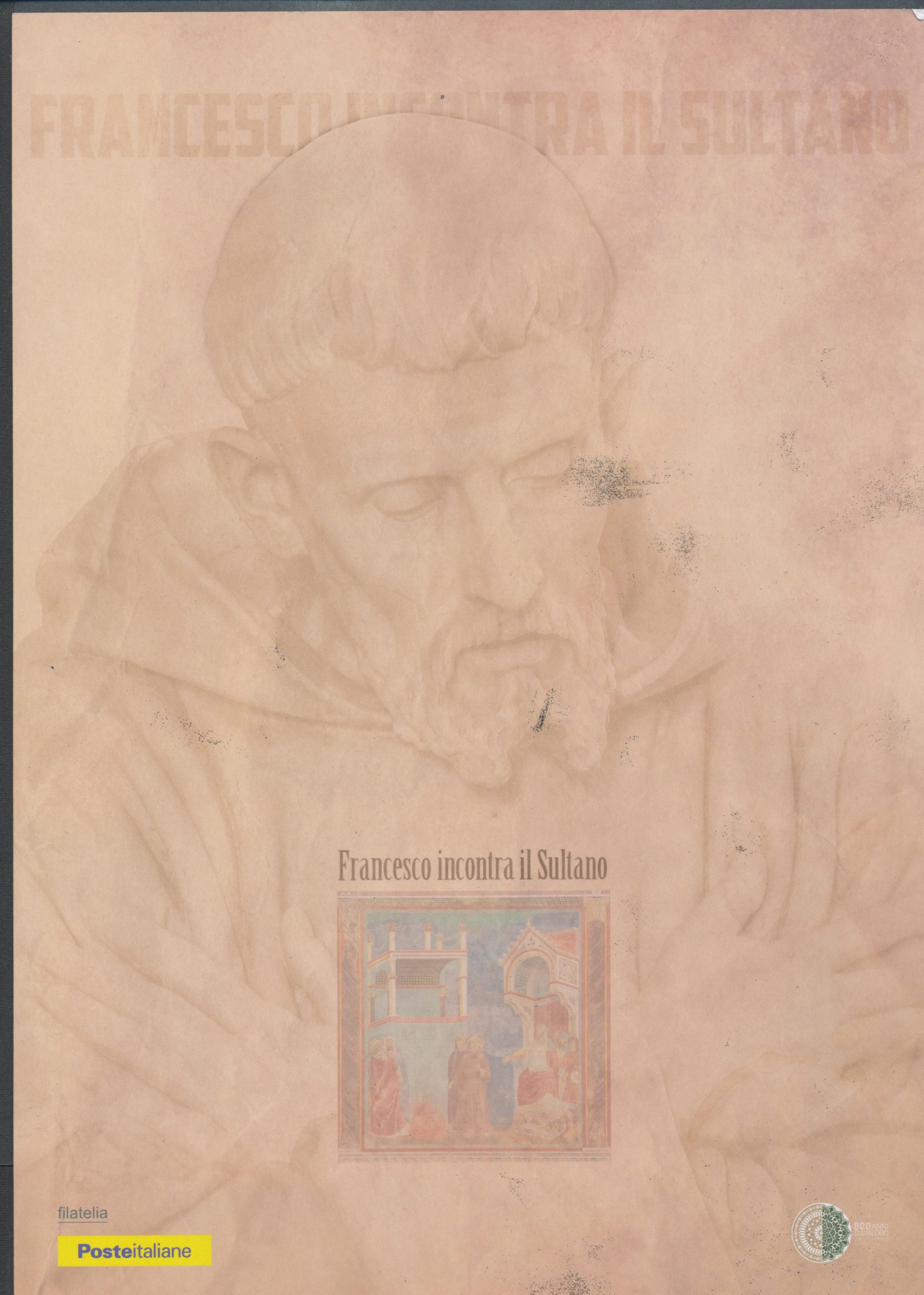 2019 Italia - Repubblica , Folder - San Francesco con il Sultano n. 639 - MNH**