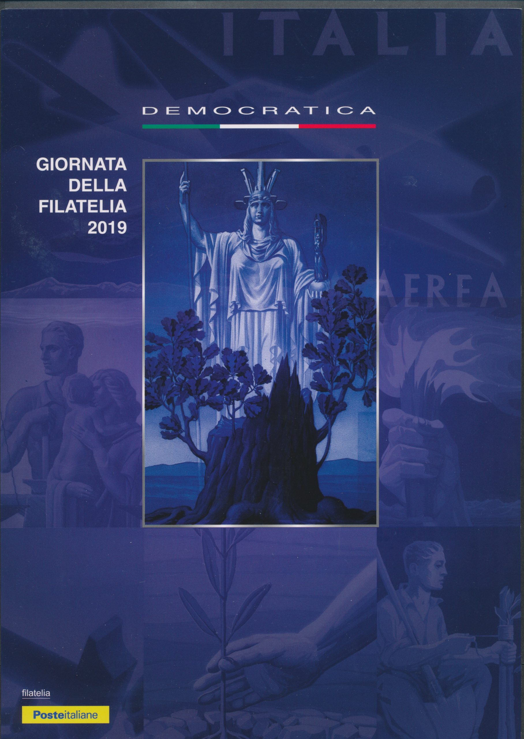 2019 Italia - Repubblica, Folder, Serie Democratica n. 649, MNH**