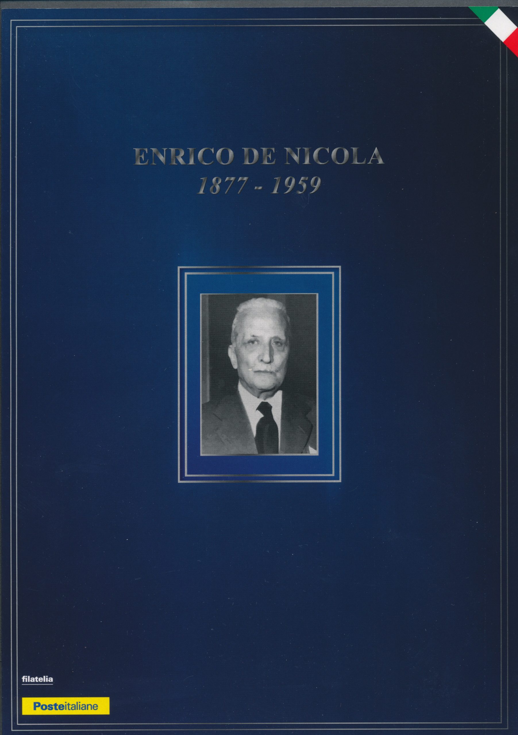2019 Italia - Repubblica , Folder - Enrico De Nicola n. 704 - MNH**