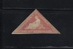 1855-63 Cape of Good Hope, Stanley Gibbons n. 5a, 1d. rose , MH*