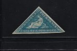 1855-63 Cape of Good Hope, Stanley Gibbons n. 6A 4d. blue - MH*