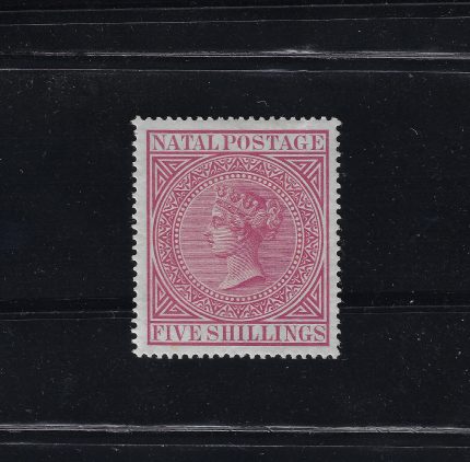 1874 Natal, South Africa, Stanley Gibbons # 71 - MH*