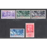 1930 Egeo - Stampalia, n. 12/16 - Ferrucci - 5 valori - MNH**