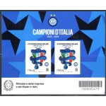 2024 Italia, Foglietto Inter Campione d'Italia 2023-24 - MNH**